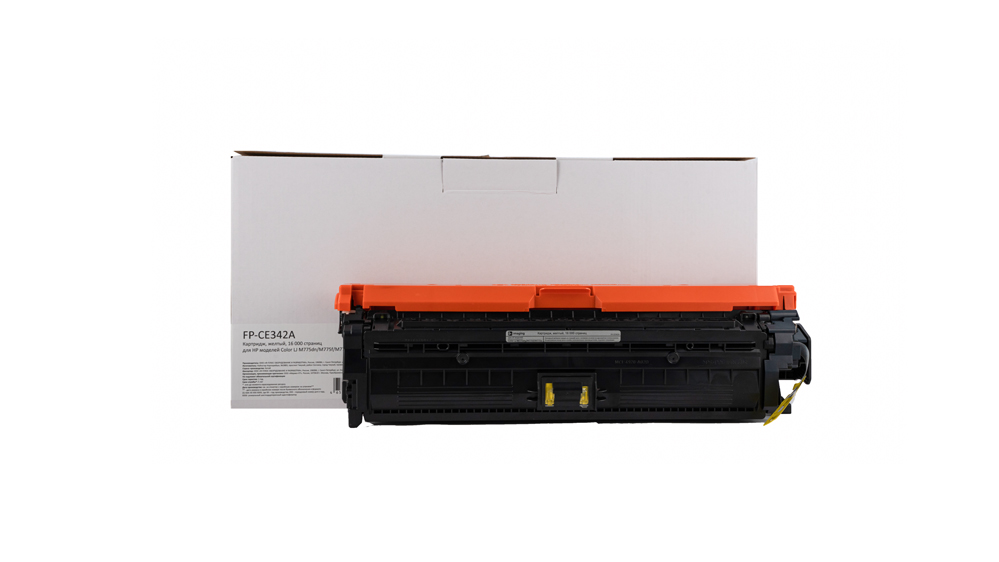 Картридж FP-CE342A желтый