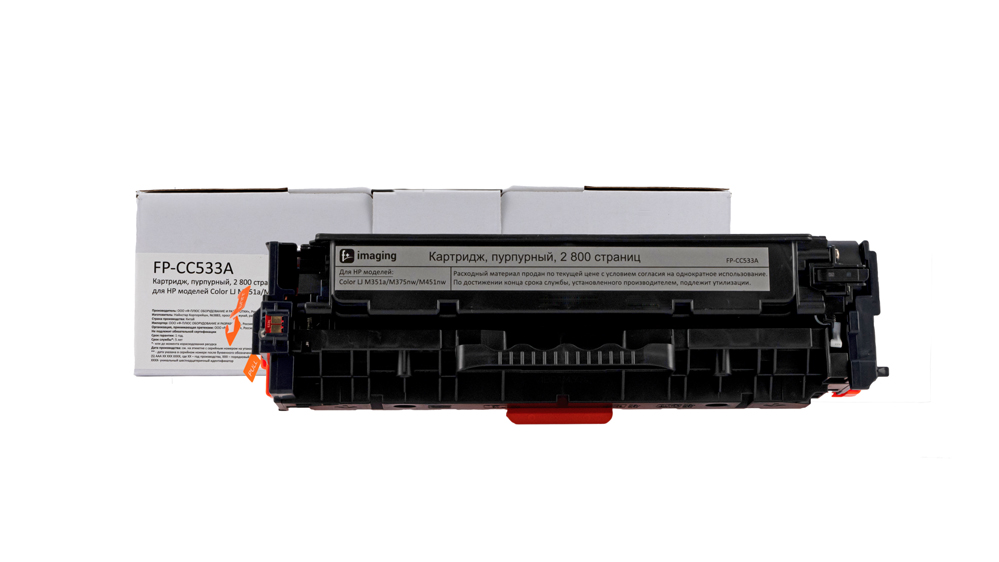 Картридж FP-CC533A пурпурный